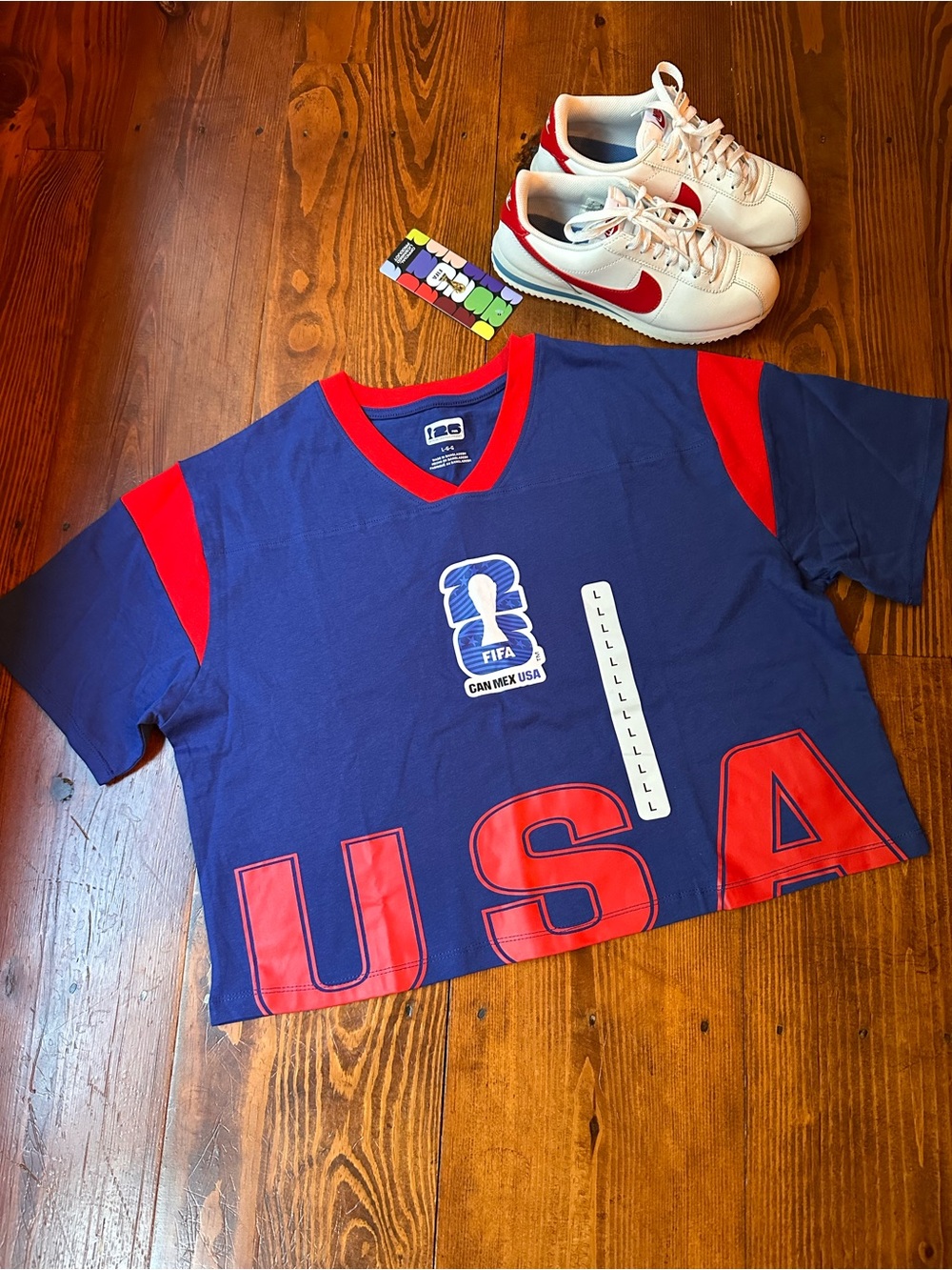 FIFA World Cup 2026 USA Cropped Tee 🇺🇸